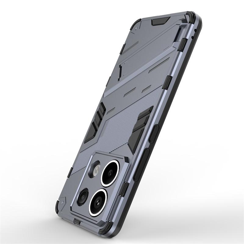 For Xiaomi Poco X6 5G Case Xiaomi Poco X5 X6 Pro 5G Cover Shockproof TPU Armor PC Holder Silicone Back Cover For Xiaomi Poco X6
