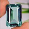 CERTIFIED 27 Ct Natural Santa Maria Blue Aquamarine Emerald Cut Nice Gemstone