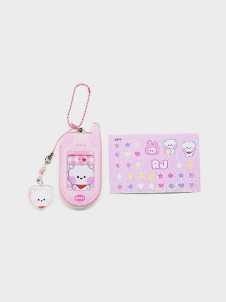 

Line Friends BT21 RJ Minini Retro Phone Keyring