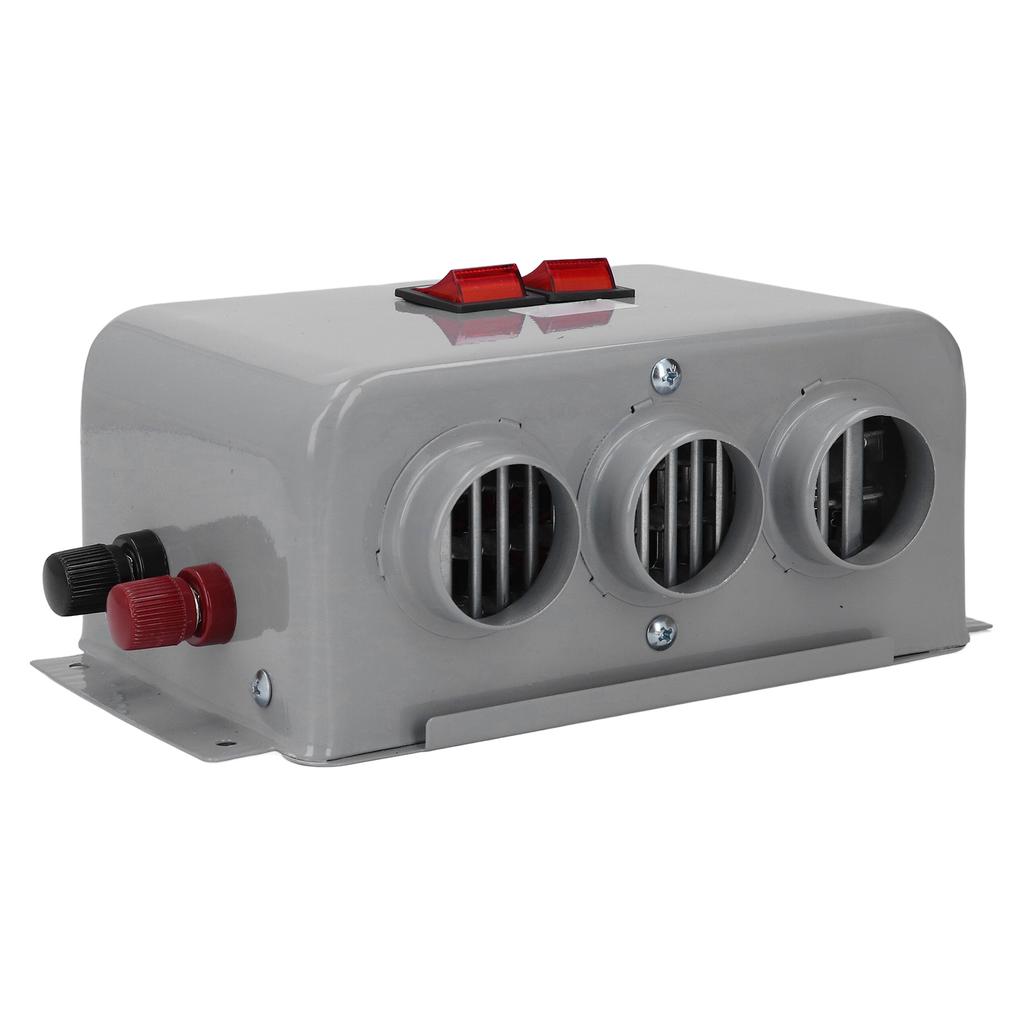 3 Hole Car Heater DC 24V 600W Windshield Defroster Kit 2 Level Warmer Defogger for Truck Vehicle
