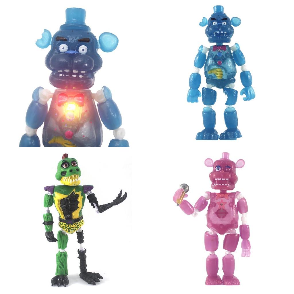 Delicate Touch Fnaf Characters Luminous Lighting Action Figures Perfect Gift