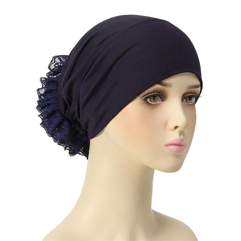 

Рамадан Ісламський Мусульманський Модальний Бавовняний Підшолом Простий Мереживний Квітковий Зморшкуватий Хіджаб Головні Хустки Зав язка Тюрбани Головний Головний Убір Кепки One Size