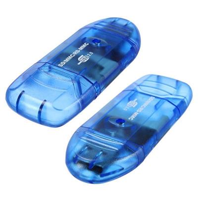 Yüksek Hızlı Mini Mikro SD T-Flash TF SDHC USB 2.0 Hafıza Kartı Okuyucu Adaptörü