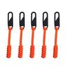 5lots Colorful Detachable Zippers Sliders Cord Outdoor Bag Zippers Pull Head for Outdoor Backpacks Use
