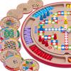 Multigame Board Wooden Children Educational Toy Family Game Night Gifts Festival
