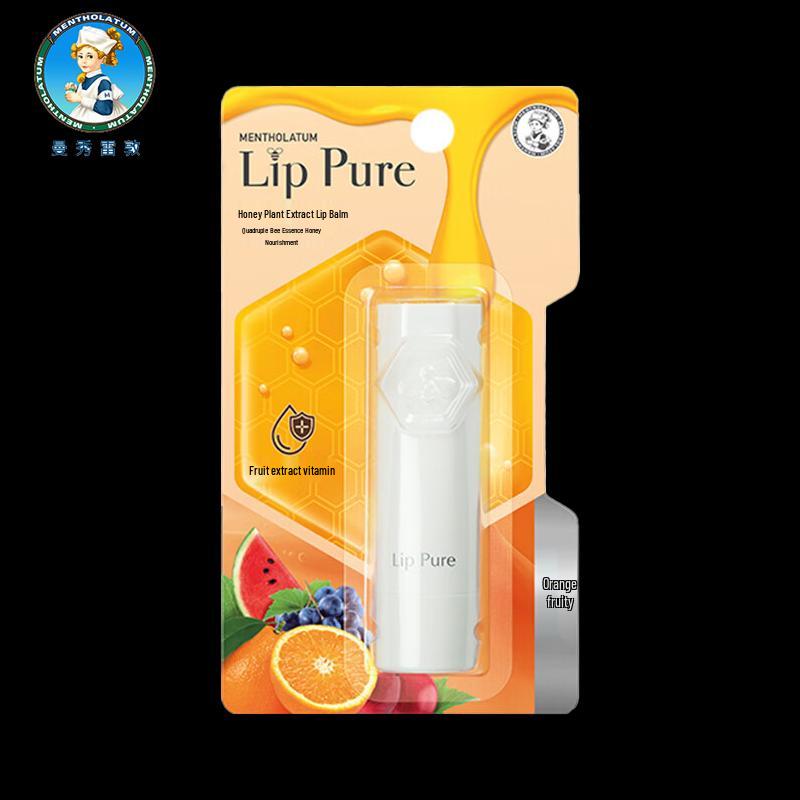 Mentholatum Honey & Orange Plant Extract Lip Balm (5-Pack)