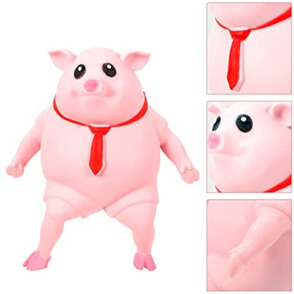 Funny Squeeze Big Pink Pigs Antistress Toy Cute Squeeze Animal Dolls Lovely Piggy Doll Stress Relief Toy Creative Cartoon Gifts
