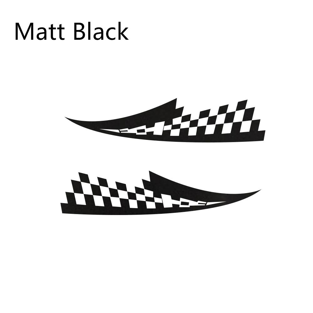 Universal Car Hood Over Stickers Vinyl Film Bonnet Decals Auto Racing Sports Style Fit All Models Automobiles Tuning Accessories