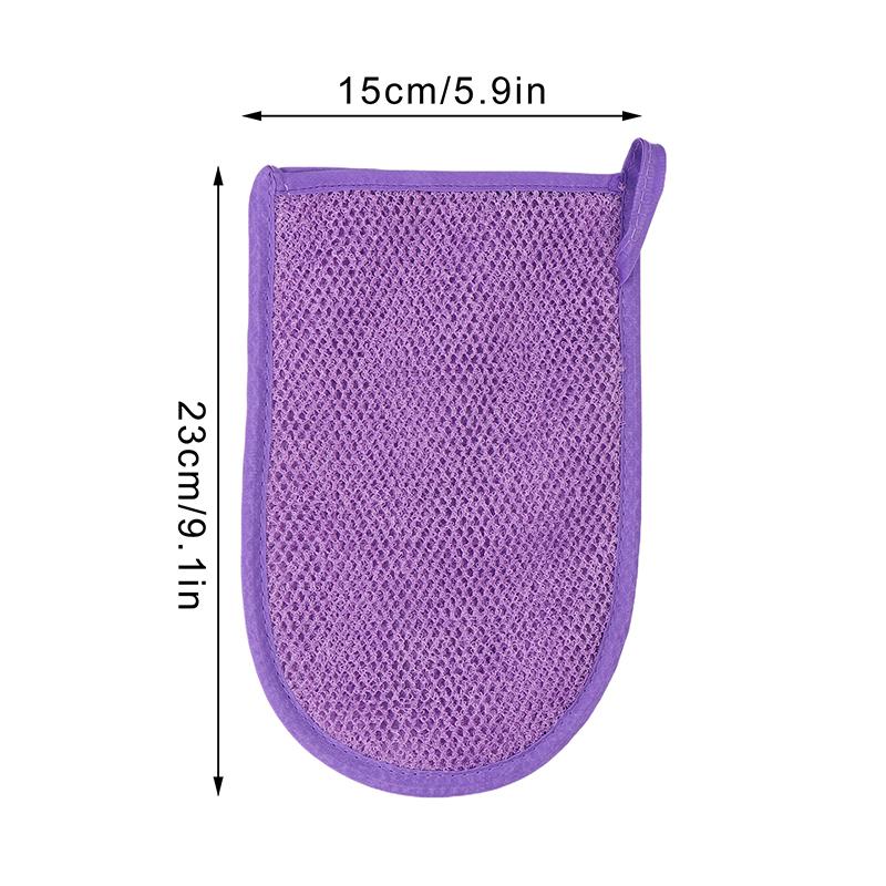 Women Men Bath Gloves SPA Exfoliating Shower Brush Body Cleaning Scrub Mitt Rub Dead Skin Gloves Shower Towel Foam Body Massage