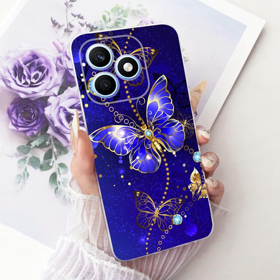 For Honor X8d 4G Case Cool Fashion Painted Cover 6.77'' Soft Silicone Phone Case For Honor X8d X 8d HonorX8d 4G Back Cover Coque