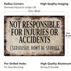 Vintage Comedy Sarcastic Metal Sign Wall Art Home Decor