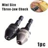 0.3-6.5mm Quick Change Hexagonal Handle Three Jaw Self Centering Twist Drill Chuck 0.3-3.6mm Electric Grinding Tool Set