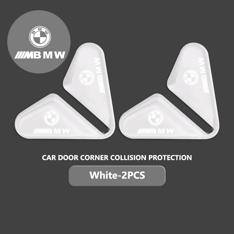 FA42/4pcs Car Door Corner Protective Anti-collision Guard Covers For BMW Performance M E87 E30 E46 E28 F35 G20 E93 F20 X3 X