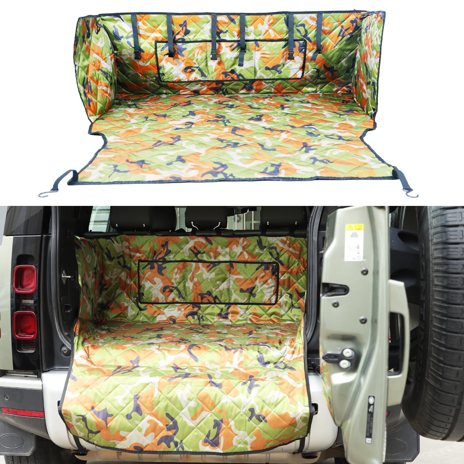 

Land Rover Defender 110 Багажник Привод Домашний Питомник Собака Коврик Багаж Автомобильный Бампер Пятно Легкий Дизайн Коврик, Сиденье, Сиденье, Чехол, Коврик, Аксессуары, Противоскользящий, Защита,