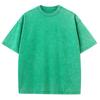 Herrtvättade Vintage T-shirts Street Hip Hop Retro Punk T-shirt dam Harajuku Casual Bomull Kortärmad Syratvättade T-shirts topp