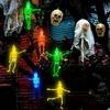 Skeleton Frame Skeletons Lights String Terror Halloween String Lights 1.5M   Party Decor