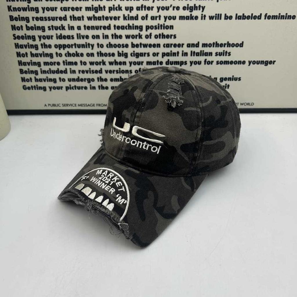 Old versatile broken brim design soft top baseball cap children show their faces small spring and summer spring outing shading and thin peaked cap man