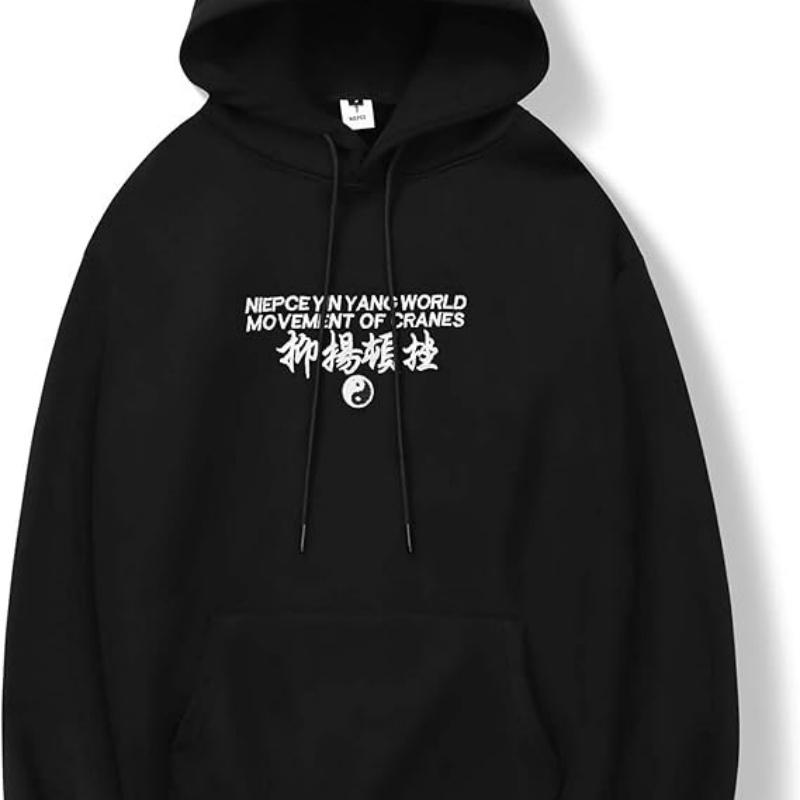 Niepce Inc Japanese streetwear graphic hoodie, oversized, loose, comfortable, trendy and personalized design
