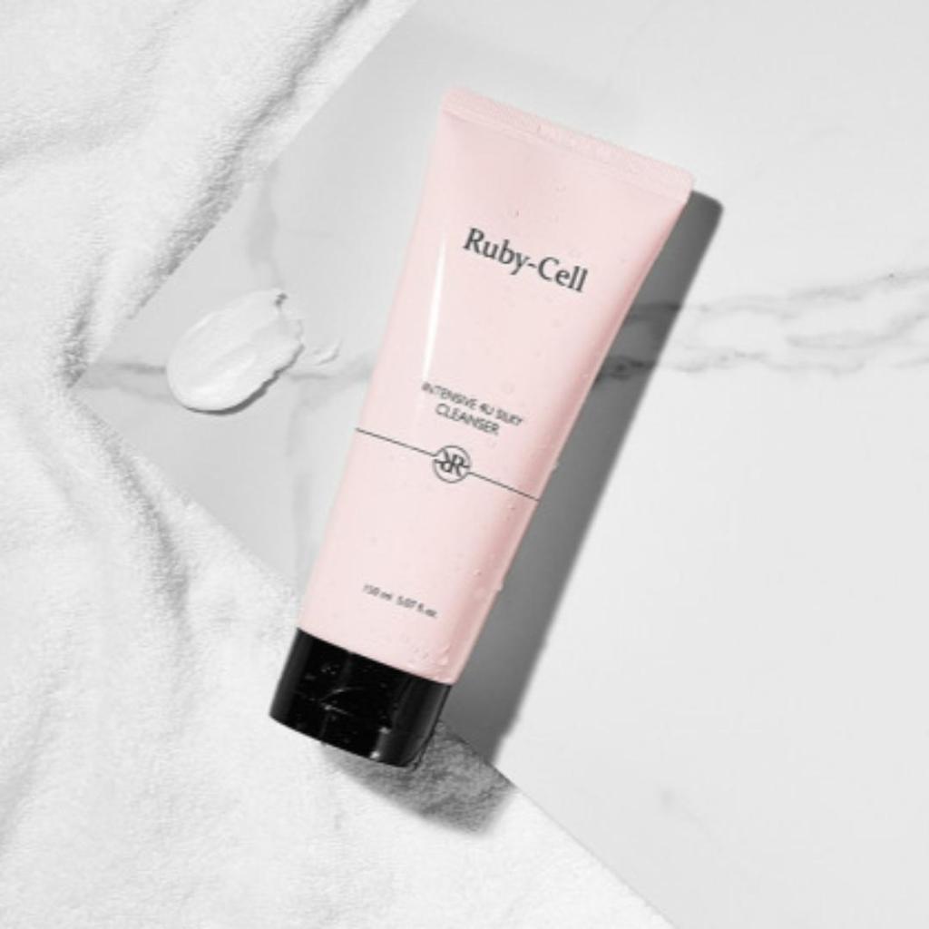 [RUBY-CELL] Rubycell Intensive 4U Silky Cleanser 150ml Mild Cleansing Moisturizing Foam Cleanser