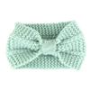 Fashion Winter Warm Women Crochet Headband Solid Color Bow Knot Knitted Ear Warmer Headwrap Hair Band #6