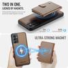 For Samsung Galaxy A54 5G Case JEEHOOD J09 RFID Blocking Card Holder Leather Back Phone Cover Magnetic Case