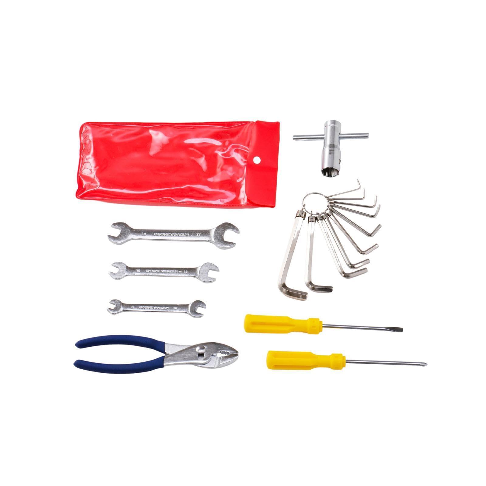 

Proto Maintenance Motorcycle Tool PGR0067 (PLOT) Kit, 17-Piece, Portable,
