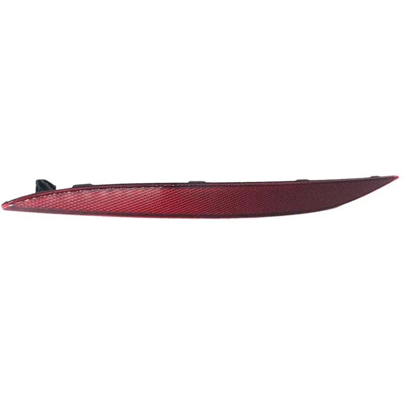 Car Rear Bumper Reflector Rear Brake Lamp Light SHell Warning Tail Strip For Tesla Model X 2015- 1034342-00-C 1034343-00-C