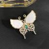 Elegant Women Lapel Pins Retro Style Safety Pins Clothing  Accessories Butterfly Brooches  Girl