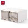 3-Compartment Desktop Storage Box