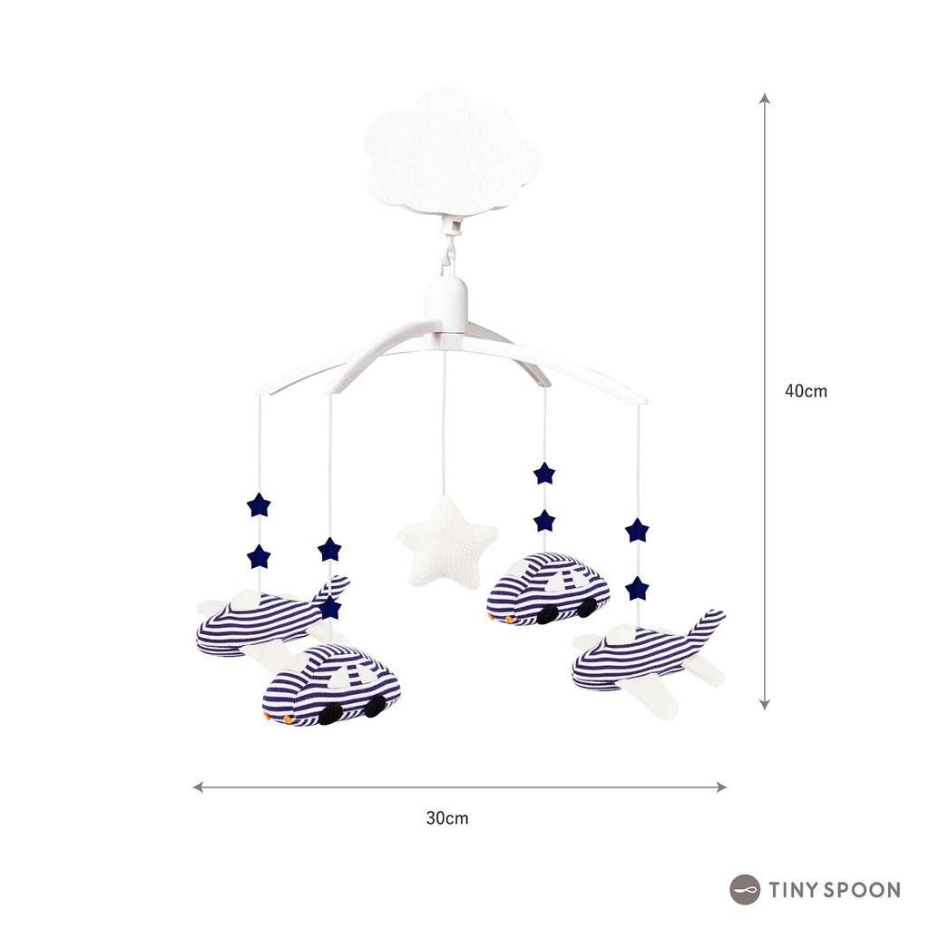 Tolaseria Mobile Music Box for Sleeping Baby Baby Shower Gift [Bed Automobile] Hand-winding Cribs, Toy, Mobile,