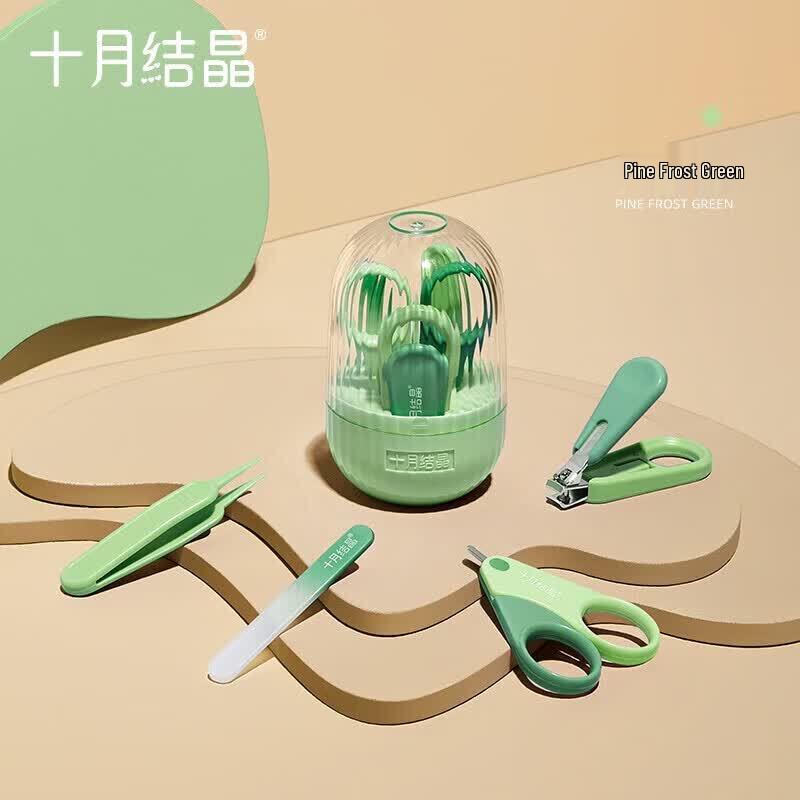 October Crystal Baby Nail Clipper Set