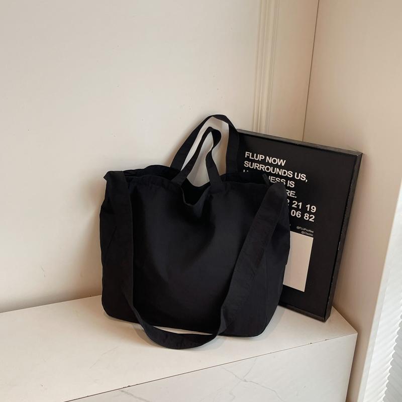 Large Capacity Tote Bag Women's Commuter Shoulder Crossbody Bag Student Class Bag