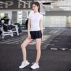 2025 Women's Spring Quick-Dry Sports Set: Short-Sleeve Running, Fitness, Morning Run & Yoga Apparel