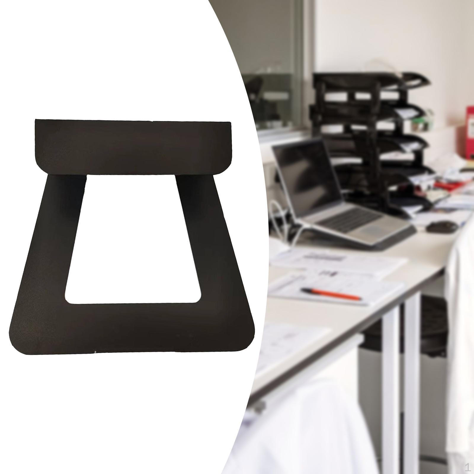 

Laptop Holder Desktop Tablet Stand Sturdy Nonslip Multipurpose Bracket Support Rack for Home чорний