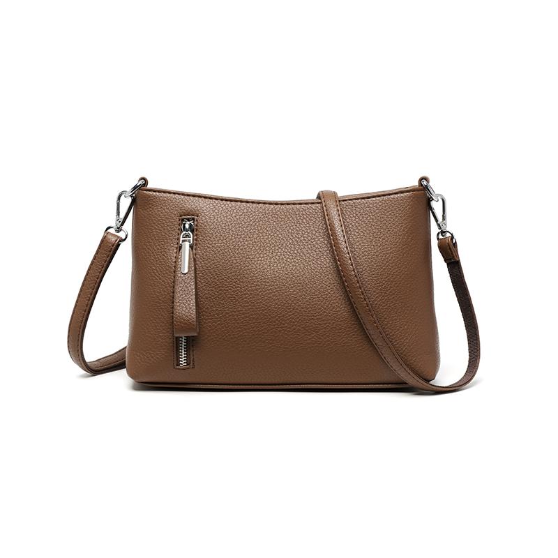 A Sleek and Fashionable Women's Messenger Bag, A Stylish Cross-body Bag, Featuring Multiple Compartments, Ideal for Daily Use, Shopping, and Commuting