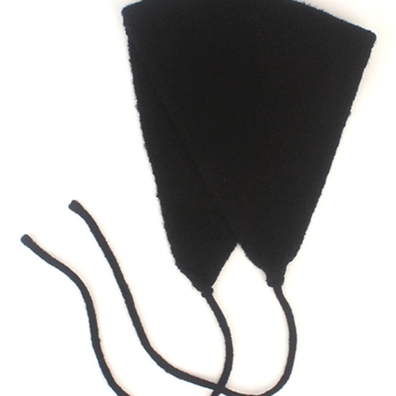 

Универсальная химическая шерстяная грелка для ушей черная вязаная шапка-бонет FREE