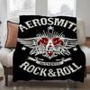 Rock Band A-Aerosmith Blanket Design Lightweight  For Dorms, Naps, Living Room, Office,Sofa,All-Season