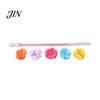 Adjustable Pet Collar Cute Flower Collar, Rhinestone Cat with 5 Break-resistant Interchangeable Flowers, Stylish for Cats Small Dogs Replaceable