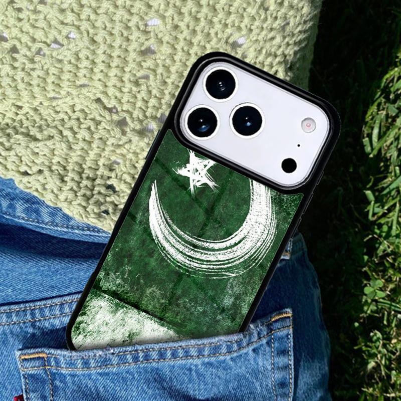 Pakistan Flag mobile phone case Compatible with IPhone 17 16 15 14 13 12 11Pro Max 17 Air cover