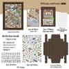 Infeel.Me My Little House 3D Scenery Stickers - Miniature Two-Layer Quiet Book Series