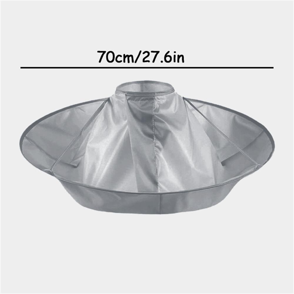 1pc Creative Apron Hair Cutting Cloak Coat Salon Barber Stylist Cape Umbrella Haircut Cloak Hairdressing Home Cleaning Protector