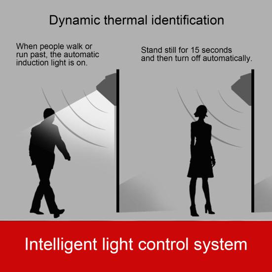 Wall Lamp Solar Energy Waterproof Solid Bright Low Power Consumption Illumination Wide Coverage Area Adjustable Heads Security LED Lights for Outdoor