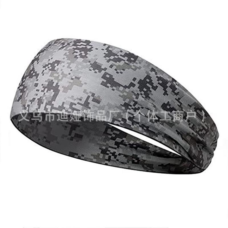 European & American Sweat-Wicking Antiperspirant Running Headband - Women's Sports Sweat-Absorbing Headscarf