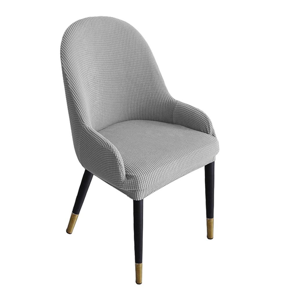 

Изогнутый чехол для стула Чехол для обеденного стула Антипиллинговый 2