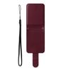 For Samsung Galaxy Z Flip5 5G Case with Strap Card Holder Phone Leather Cover