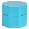 Cue Chalk Box Holder Aluminium Alloy Octagonal Universal Billiard Chalk Case for Billiards
