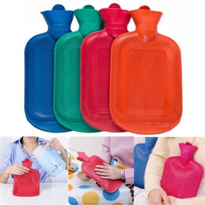 Water-filling Rubber Hot-water Bags Classic Style Winter Warming Product Hand Feet Warmer For Home Wholesale Random Color 2025