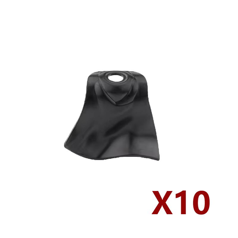 MOC Baustein Mittelalter Ritter Römischer Soldat Zubehör Helm Kopfbedeckung Flammenfeder Schwarzer Adler Schild König Umhang Ziegelstein Spielzeug