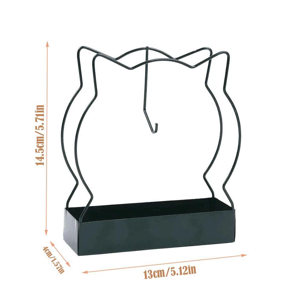 Creative Cat Shape Mosquito Incense Holder Hanging Iron Mosquito Incense Burner Anti-Mosquito Mosquito Coil Stand Indoor