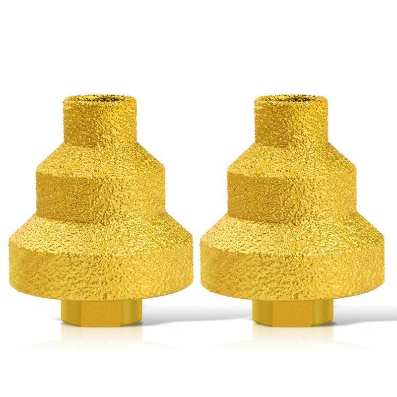 Burghiu brazat Pagoda M10 M14 Burghiu cu diamant brazat pentru turn, placă, piatră, placă, alezare, burghie integrate Unelte diamantate